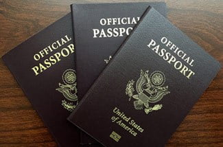 US new passport application